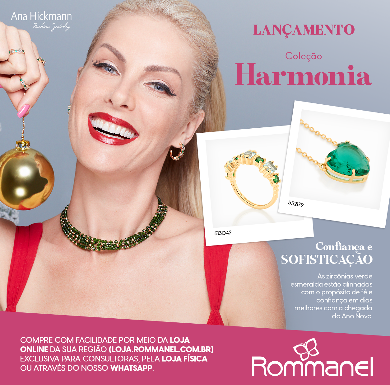 Rommanel Coleção Harmonia | Por Ana Hickmann